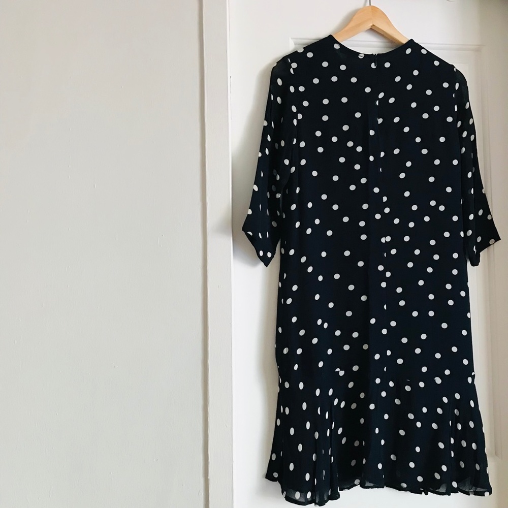 GANNI Polka Dot Mini Dress - Picture 8 of 8